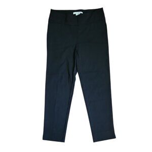 Zac & Rachel Pants Womens Size 6‎ Black Ankle Pull On Stretch Comfort Classic
